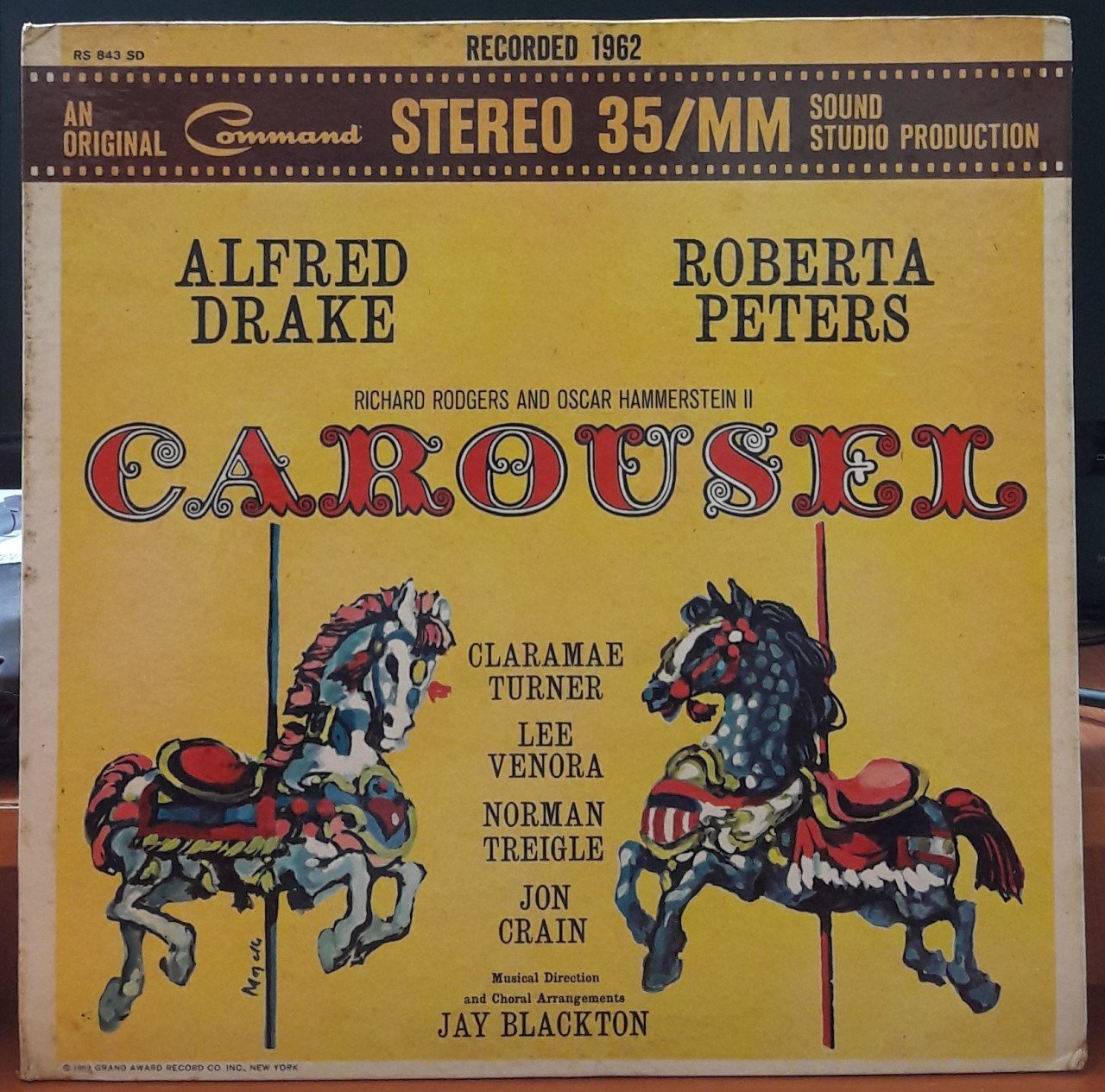 CAROUSEL - ALFRED DRAKE & ROBERTA PETERS - PLAK 2.EL