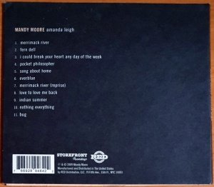 MANDY MOORE - AMANDA LEIGH (2009) - CD 2.EL