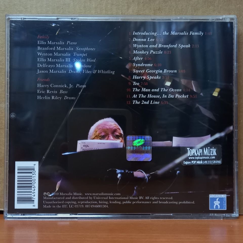 THE MARSALIS FAMILY – MUSIC REDEEMS (2010) - CD 2.EL