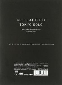 KEITH JARRETT - TOKYO SOLO (2005) - DVD SIFIR