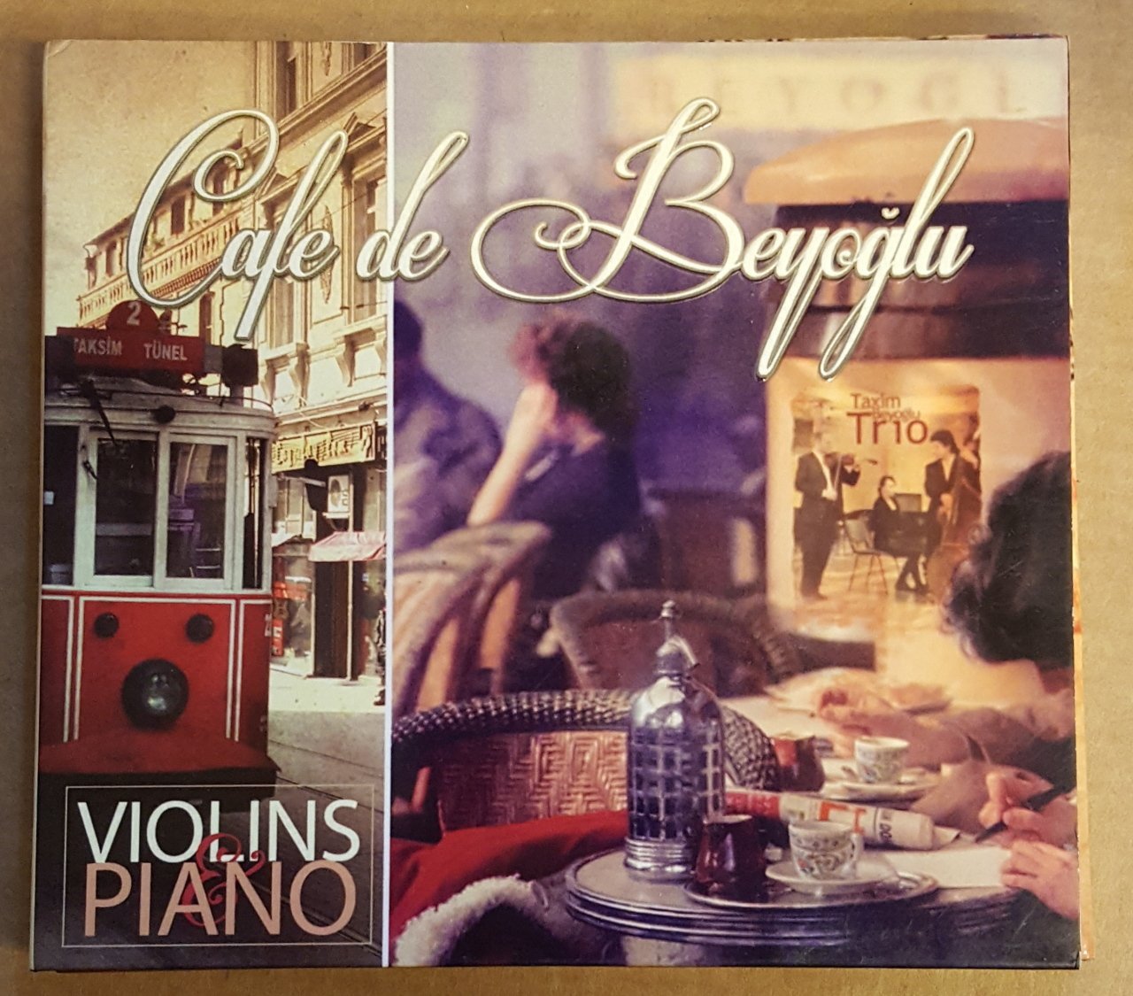 CAFE DE BEYOĞLU ENSTRUMANTEL CD PİYANO KEMAN DIGIPACK 2.EL