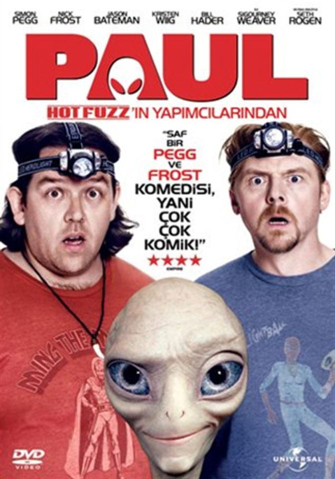 PAUL - SIMON PEGG, NICK FROST - DVD AMBALAJINDA SIFIR