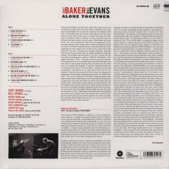 CHET BAKER & BILL EVANS - ALONE TOGETHER (1959) - LP 180GR 2011 EDITION SIFIR PLAK