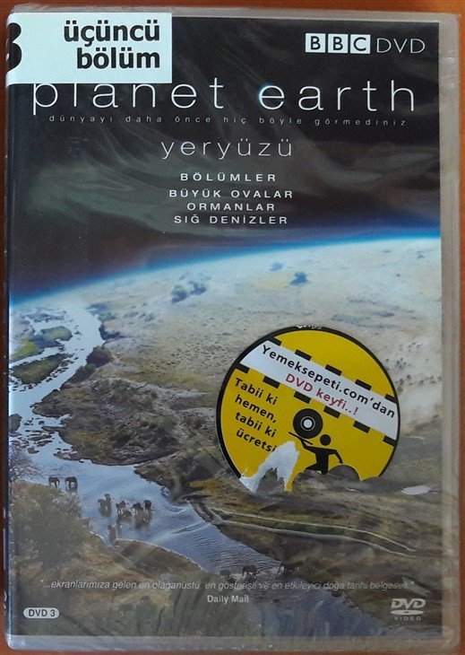 PLANET EARTH - YERYÜZÜ - BBC - DVD SIFIR