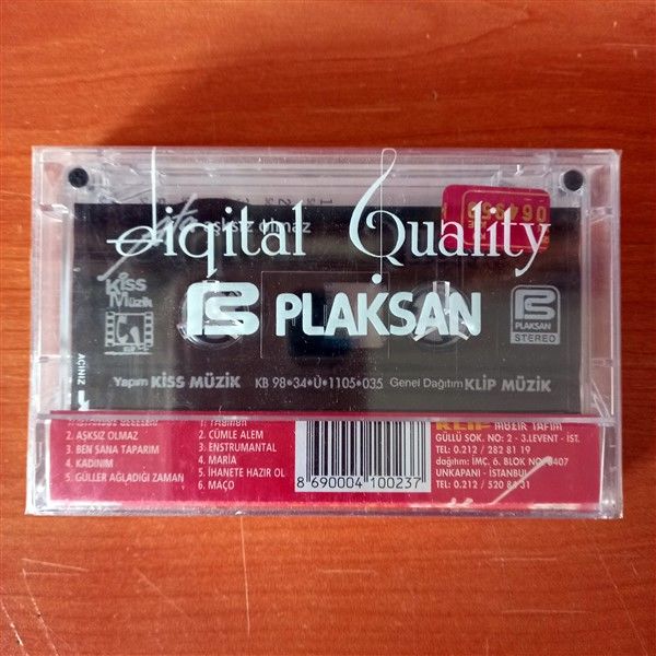 ATA – AŞKSIZ OLMAZ (1998) - KASET KISS MÜZİK SIFIR