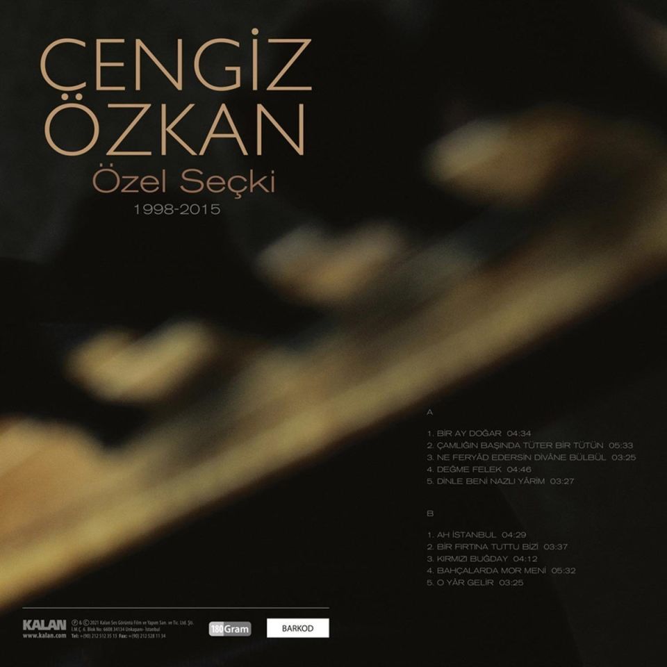 CENGİZ ÖZKAN - ÖZEL SEÇKİ (1998-2015) - LP 2022 - SIFIR PLAK