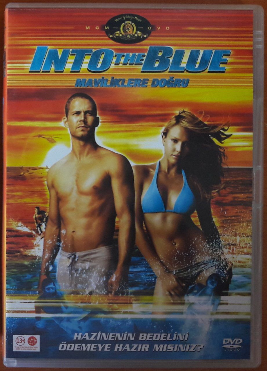 INTO THE BLUE - MAVİLİKLERE DOĞRU - PAUL WALKER, JESSICA ALBA - DVD 2.EL