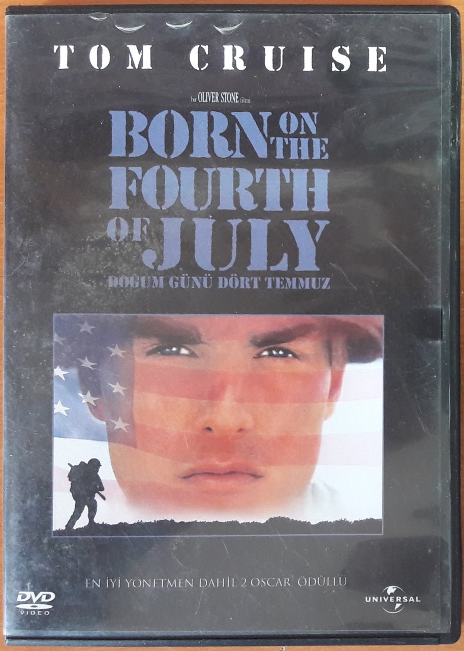 BORN ON THE FOURTH OF JULY - DOĞUM GÜNÜ DÖRT TEMMUZ - TOM CRUISE - OLIVER STONE - DVD 2.EL