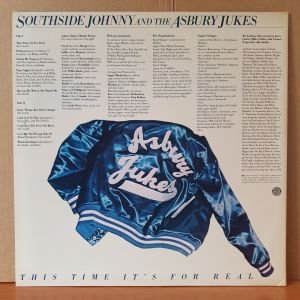SOUTHSIDE JOHNNY AND THE ASBURY JUKES - THIS TIME IT'S FOR REAL (1977) - LP 2.EL PLAK