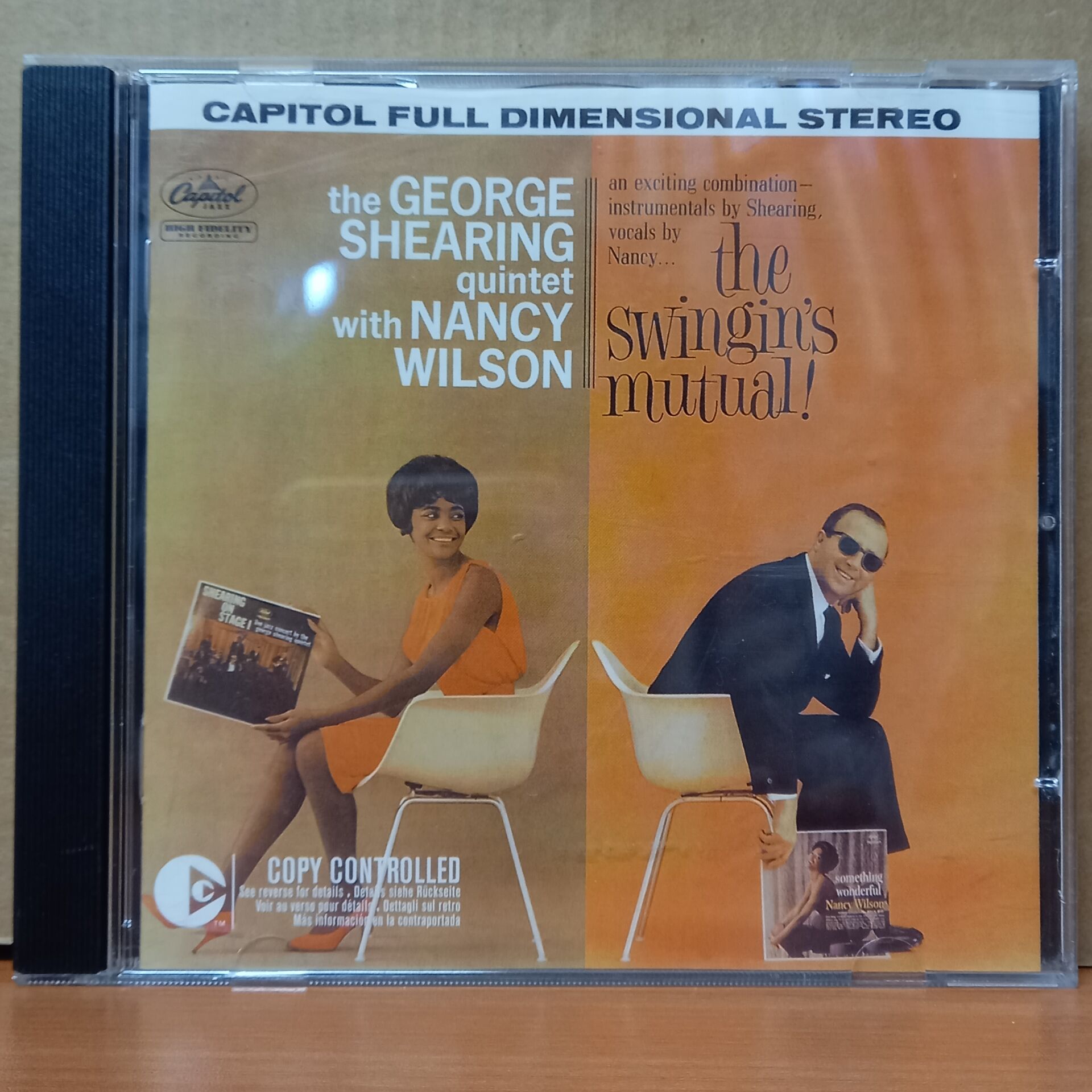 THE GEORGE SHEARING QUINTET WITH NANCY WILSON – THE SWINGIN'S MUTUAL! (2004) - CD 2.EL