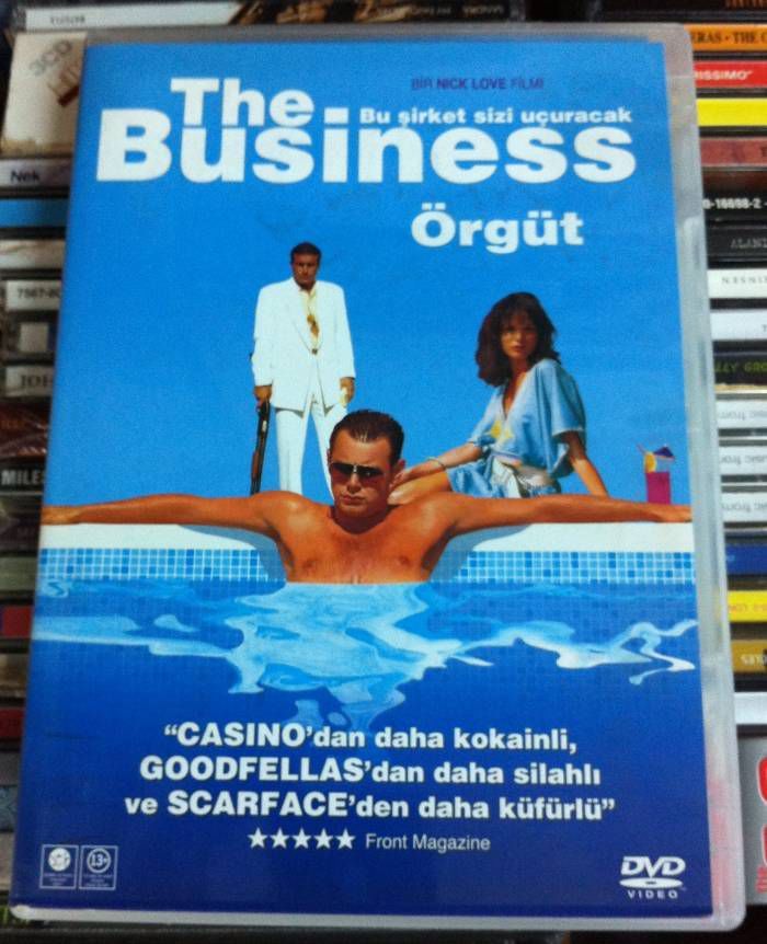ÖRGÜT - THE BUSINESS - NICK LOVE - DVD 2.EL