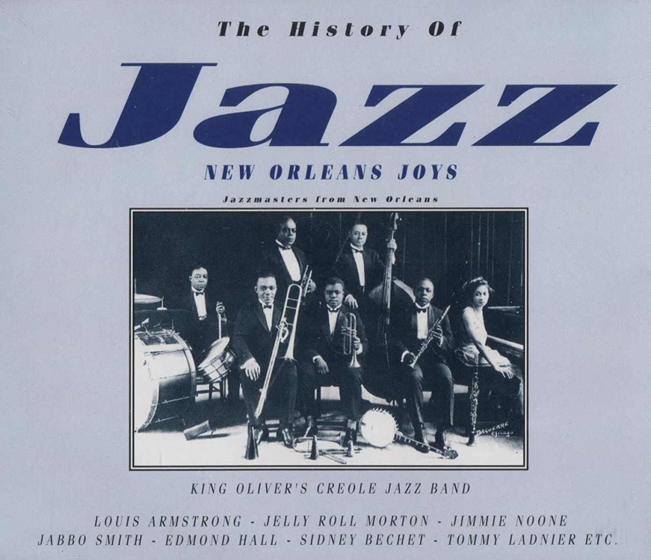 HISTORY OF JAZZ - NEW ORLEANS JOYS / VARIOUS ARTISTS (1994) - 2CD 2.EL