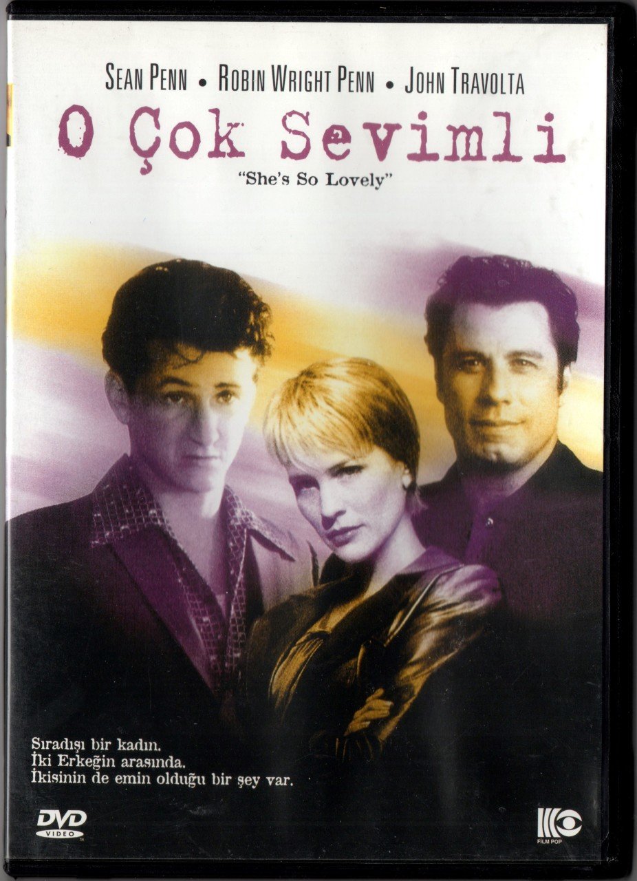 O ÇOK SEVİMLİ - SHE'S SO LOVELY - SEAN PENN - ROBIN WRIGHT PENN - JOHN TRAVOLTA - NICK CASSAVETES - DVD 2.EL