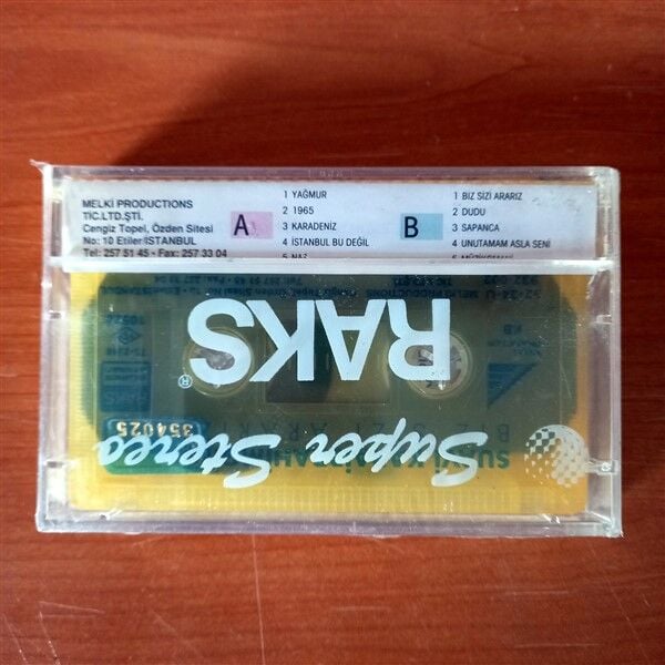 SUAVİ KARAİBRAHİMGİL - BİZ SİZİ ARARIZ (1992) - KASET MELKİ PRODUCTIONS SIFIR