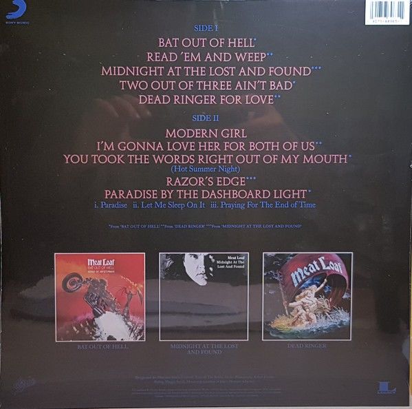 MEAT LOAF - HITS OUT OF HELL (1984) - LP 2019 REISSUE SIFIR PLAK