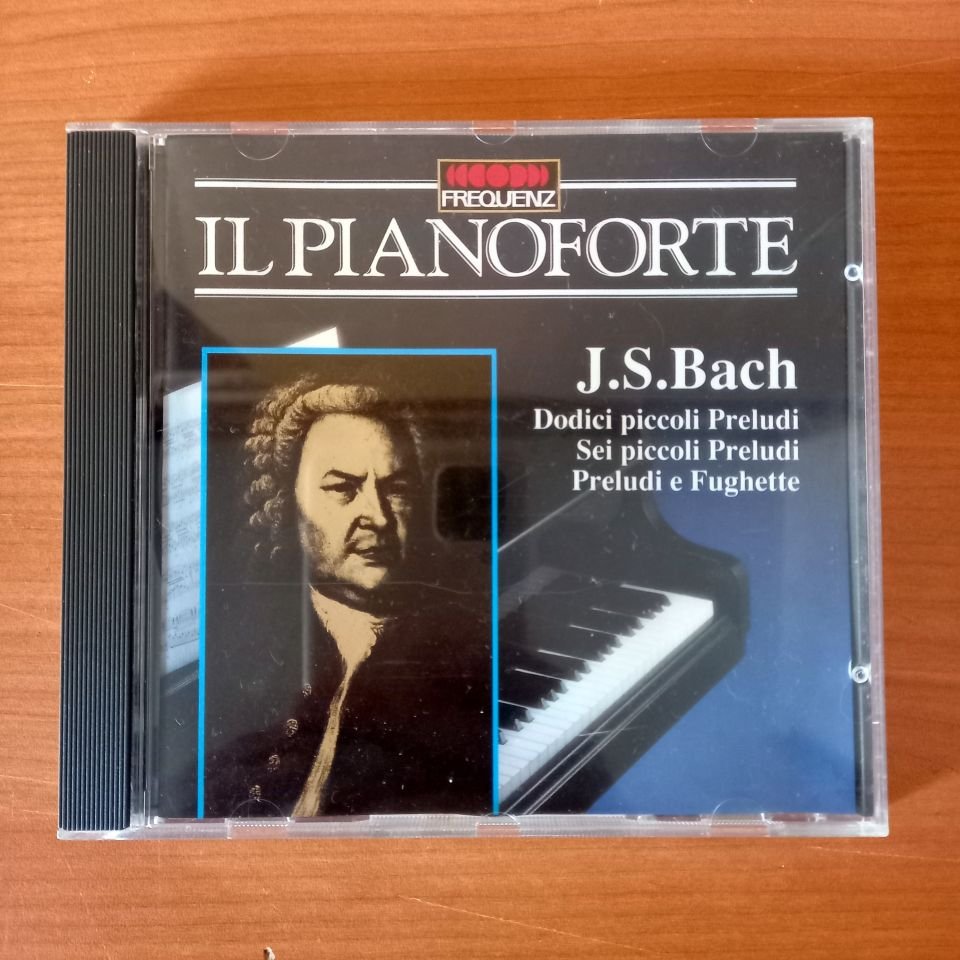 J.S. BACH: DODICI PICCOLI PRELUDI, SEI PICCOLI PRELUDI, PRELUDI E FUGHETTE / ULRICH URBAN (1991) - CD 2.EL