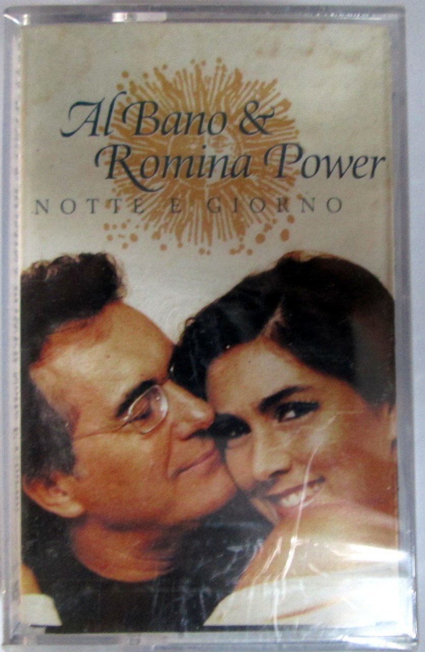 AL BANO & ROMINA POWER - NOTTE E GIORNO (1993) CASSETTE MMY MADE IN TURKEY ''NEW''