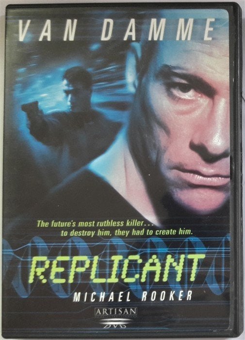 REPLICANT - JEAN CLAUDE VAN DAMME - DVD 2.EL 1. BÖLGE TR ALTYAZI YOKTUR