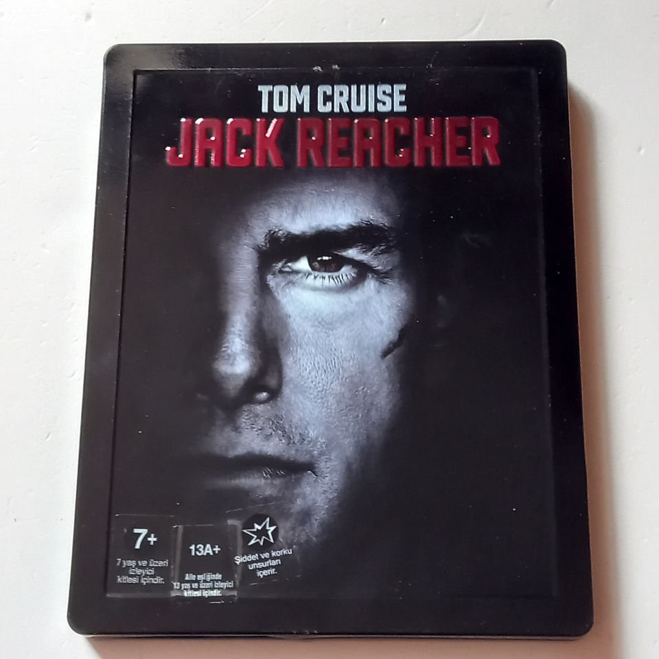 JACK REACHER - TOM CRUISE, ROSAMUND PIKE  - YÖN.: CHRISTOPHER MCQUARRIE - BLU-RAY STEELBOOK METAL KUTU 2.EL
