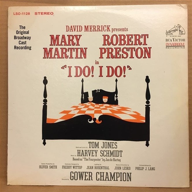 I DO I DO / THE ORIGINAL CAST RECORDING / TOM JONES, HARVEY SCHMIDT - LP 2.EL PLAK