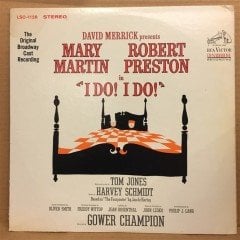 I DO I DO / THE ORIGINAL CAST RECORDING / TOM JONES, HARVEY SCHMIDT - LP 2.EL PLAK