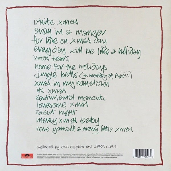 ERIC CLAPTON - HAPPY XMAS (2018) - 2xLP SIFIR PLAK