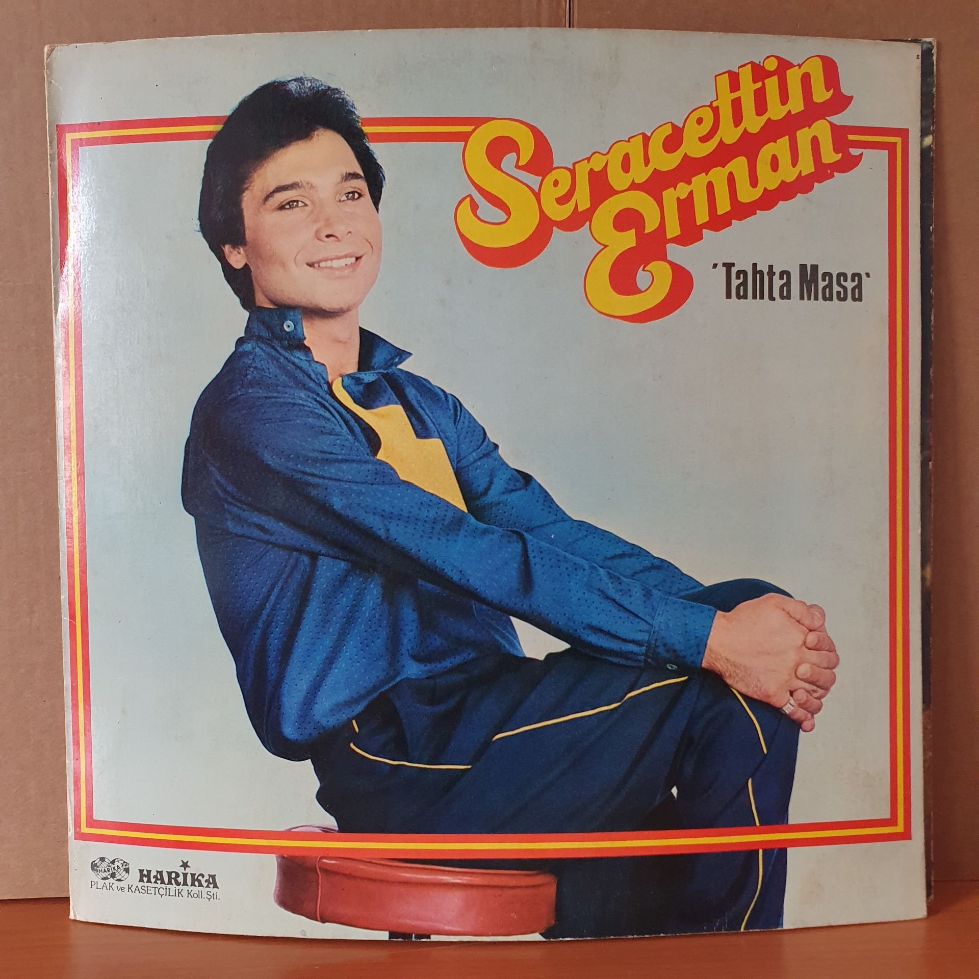 SERACETTİN ERMAN - TAHTA MASA (1981) - LP 2.EL PLAK