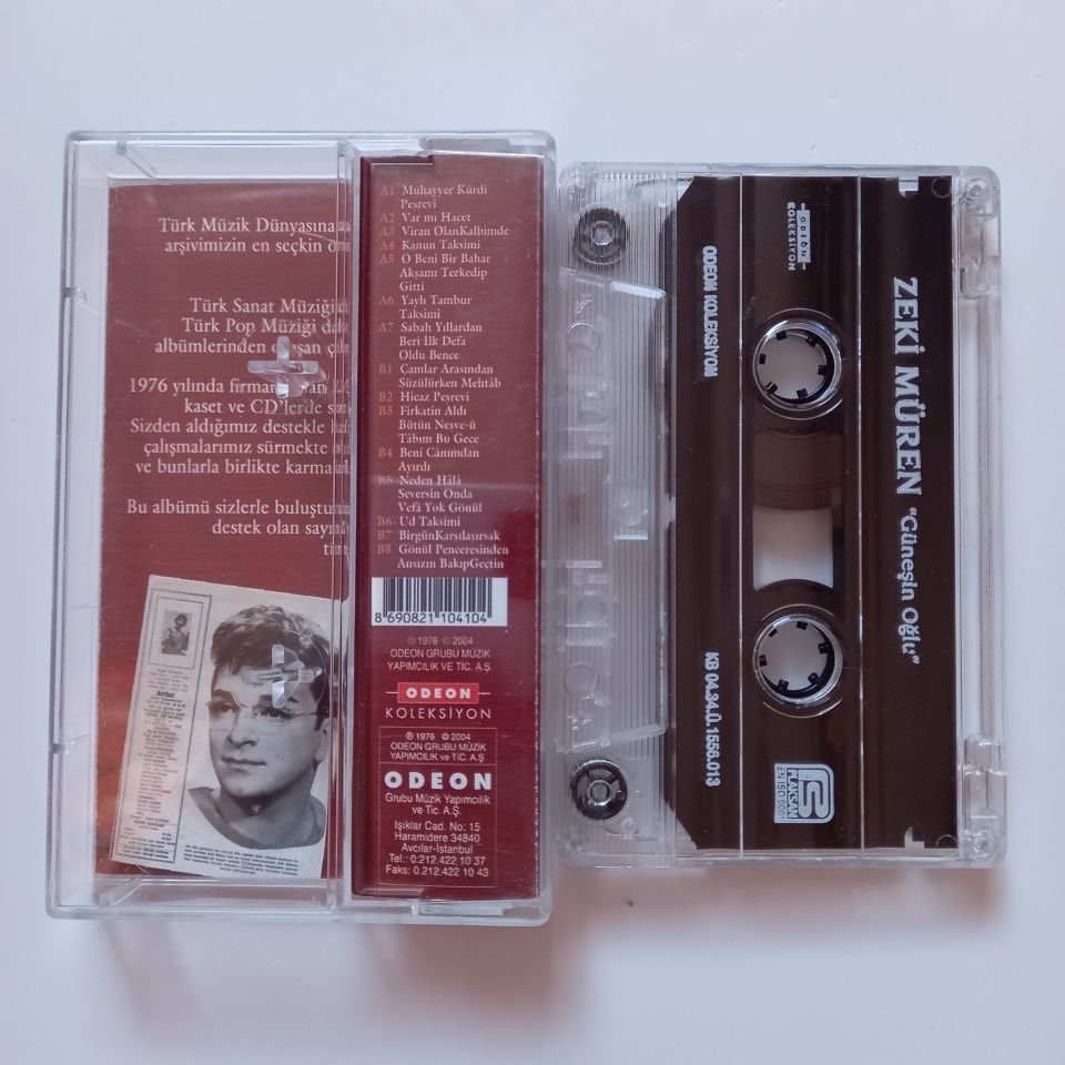 ZEKİ MÜREN - GÜNEŞİN OĞLU / TÜRK SANAT MÜZİĞİ SERİSİ (2004) - KASET 2.EL
