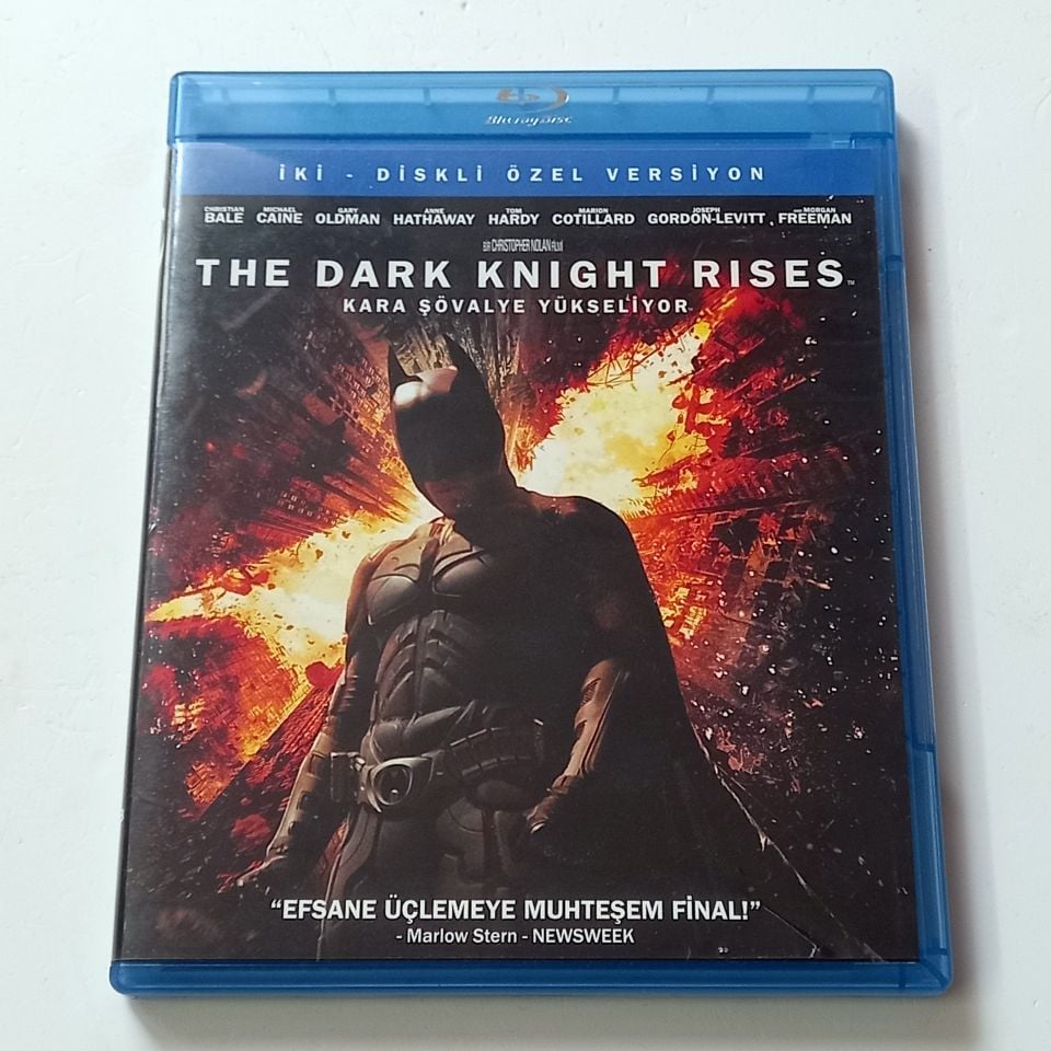 THE DARK KNIGHT RISES / KARA ŞÖVALYE YÜKSELİYOR - CHRISTIAN BALE, MICHAEL CAINE, ANNE HATHAWAY, YÖN.: CHRISTOPHER NOLAN - BLU-RAY 2 DİSK ÖZEL VERSİYON 2.EL