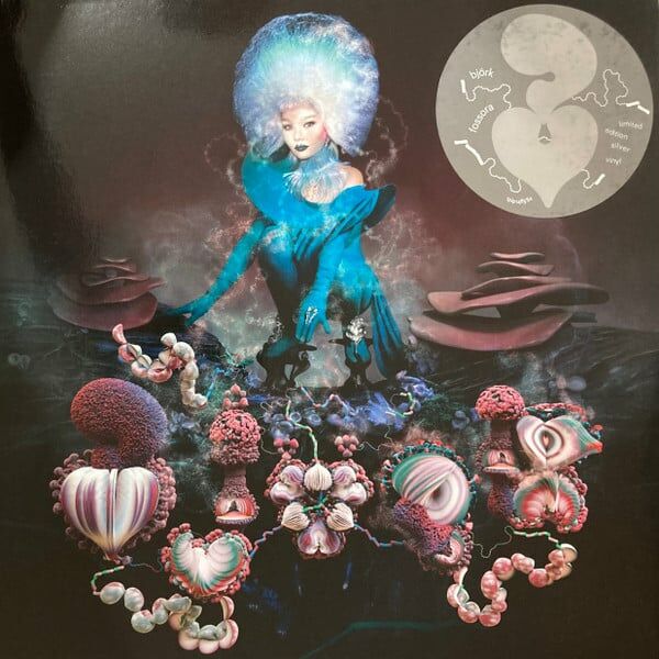 BJÖRK - FOSSORA (2022) - 2LP LTD EDT SILVER COLOURED SIFIR PLAK