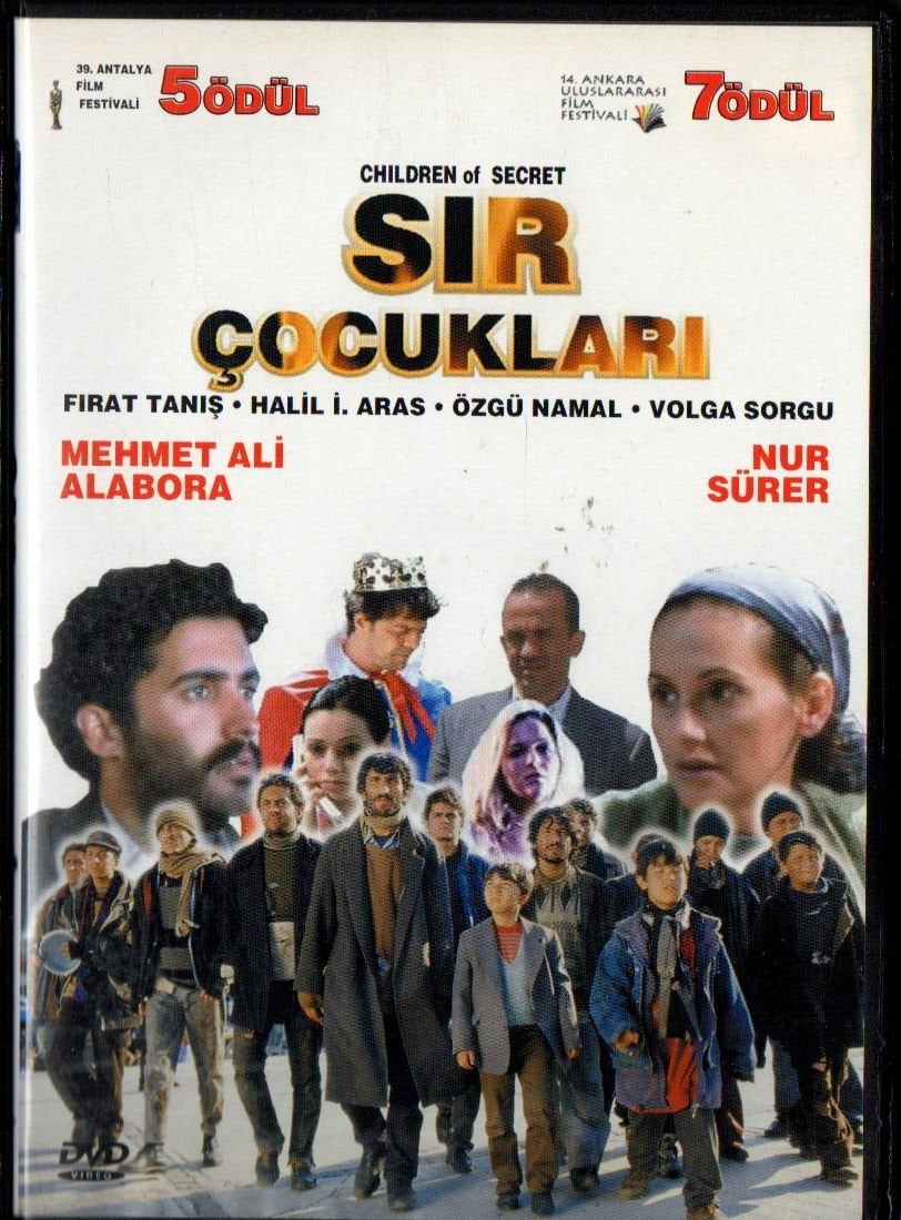SIR ÇOCUKLARI - AYDIN SAYMAN - MEHMET ALİ ALABORA, NUR SÜRER - DVD 2.EL