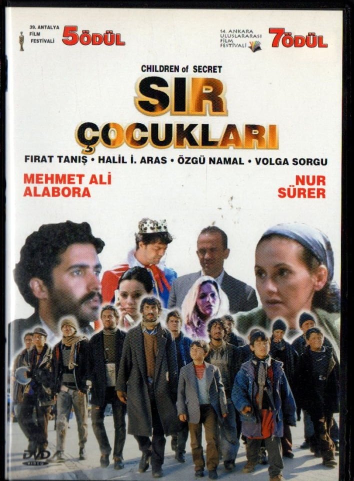 SIR ÇOCUKLARI - AYDIN SAYMAN - MEHMET ALİ ALABORA, NUR SÜRER - DVD 2.EL