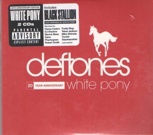 DEFTONES – WHITE PONY (2020) - 2CD REISSUE 20TH ANNIVERSARY DELUXE EDITION DIGISLEEVE AMBALAJINDA SIFIR