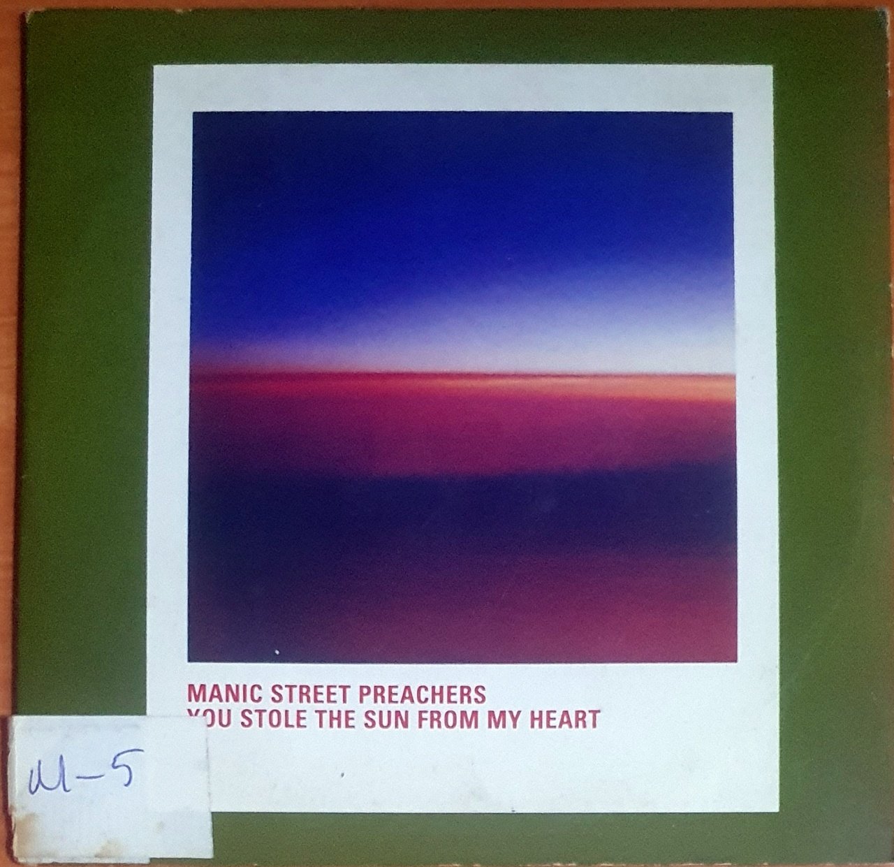 MANIC STREET PREACHERS - YOU STOLE THE SUN FROM MY HEART (1999) - CD PROMO SINGLE 2.EL