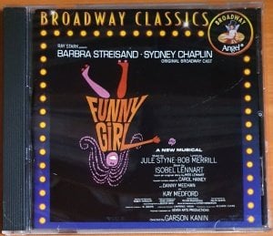 FUNNY GIRL / ORIGINAL BROADWAY CAST RECORDING / BARBRA STERISAND, SYDNEY CHAPLIN, JULE STYNE, BOB MERRILL (1992) - CD 2.EL