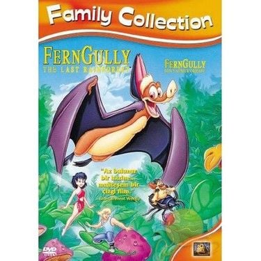 FERNGULLY THE LAST RAINFOREST - SON YAĞMUR ORMANI -  ANİMASYON - DVD 2.EL