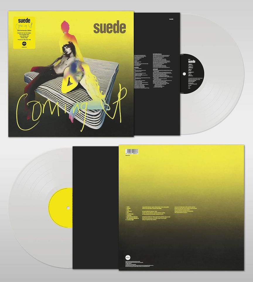SUEDE - COMING UP (1996) - LP 180GR 2021 CLEAR COLOURED EDITION SIFIR PLAK