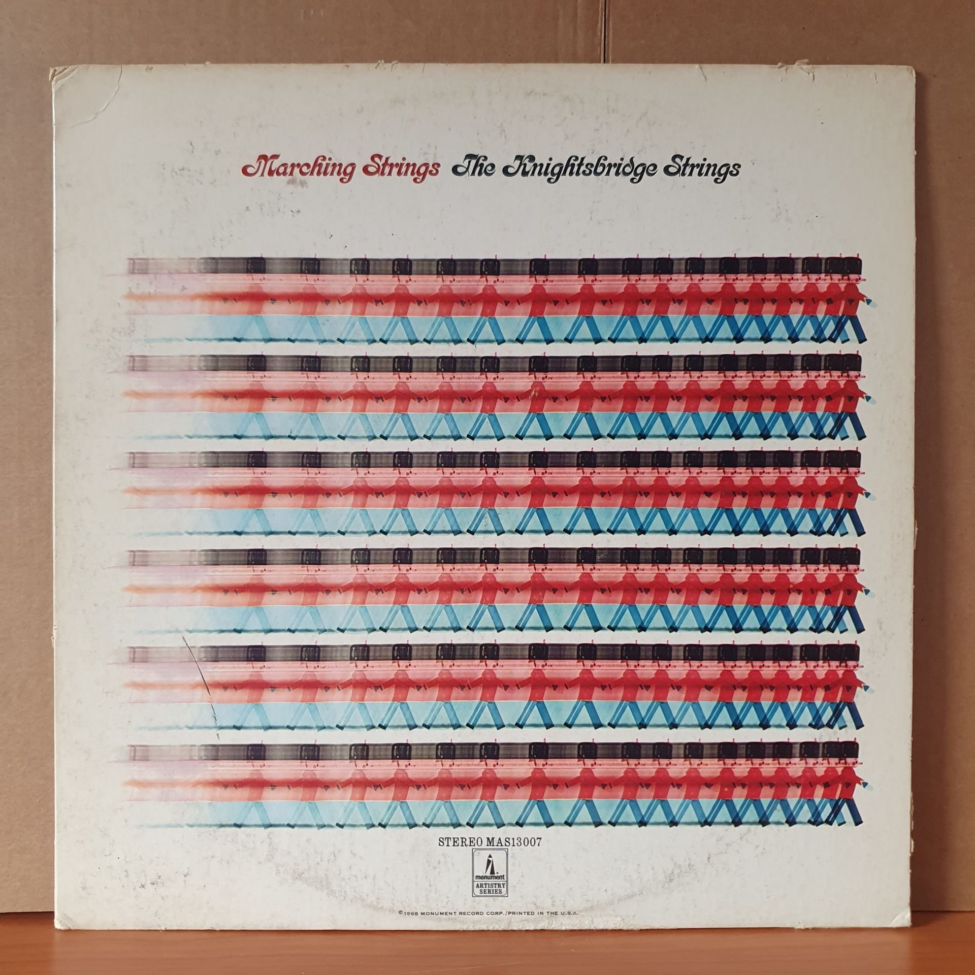 THE KNIGHTSBRIDGE STRINGS - MARCHING STRINGS (1968) - LP 2.EL PLAK