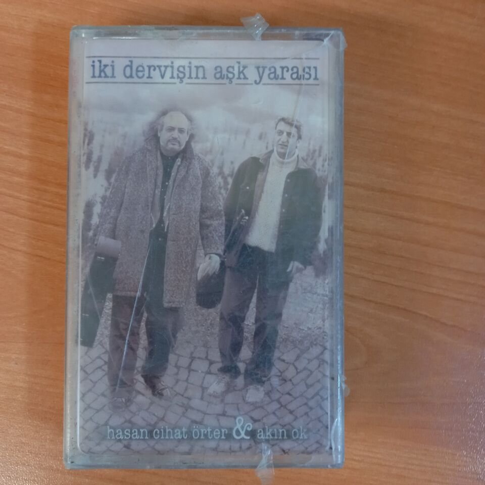 HASAN CİHAT ÖRTER & AKIN OK - İKİ DERVİŞİN AŞK YARASI (2004) - KASET SIFIR