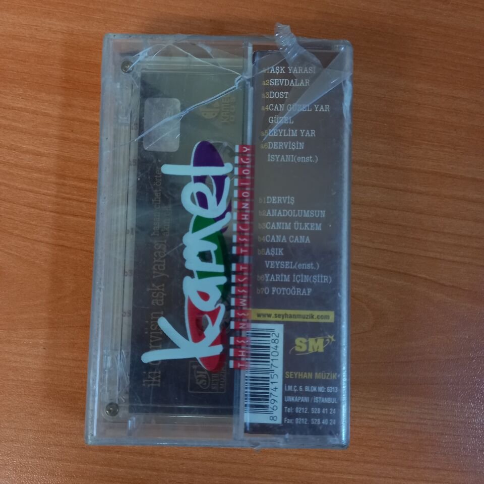 HASAN CİHAT ÖRTER & AKIN OK - İKİ DERVİŞİN AŞK YARASI (2004) - KASET SIFIR
