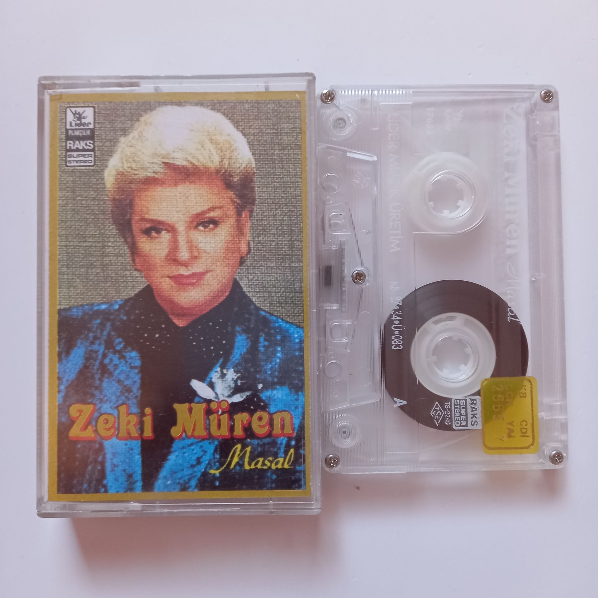 ZEKİ MÜREN - MASAL (1987) - KASET 2.EL