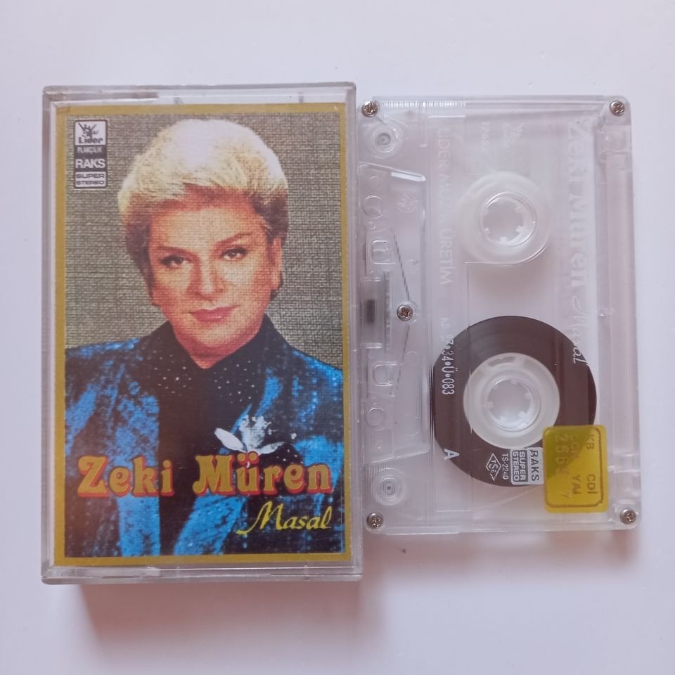 ZEKİ MÜREN - MASAL (1987) - KASET 2.EL