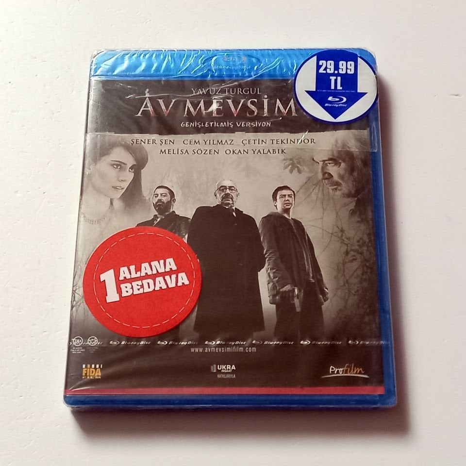 AV MEVSİMİ - ŞENER ŞEN, CEM YILMAZ, ÇETİN TEKİNDOR - YÖN.: YAVUZ TURGUL - BLU-RAY SIFIR