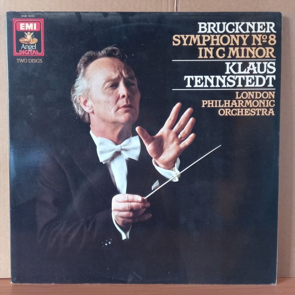 BRUCKNER: SYMPHONY NO. 8 IN C MINOR / LONDON PHILHARMONIC ORCHESTRA, KLAUS TENNSTEDT (1983) - 2LP 2.EL PLAK