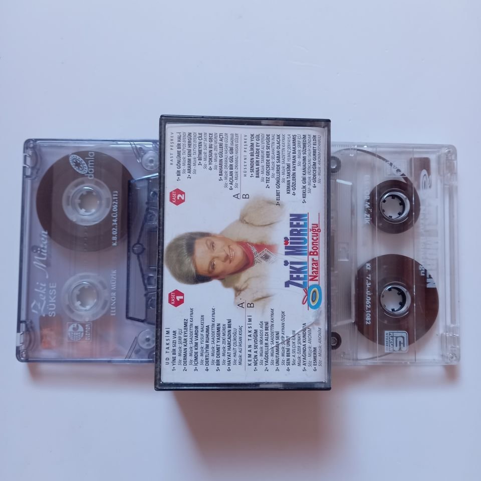 ZEKİ MÜREN - SÜKSE / NAZAR BONCUĞU - 2 KASET 2.EL