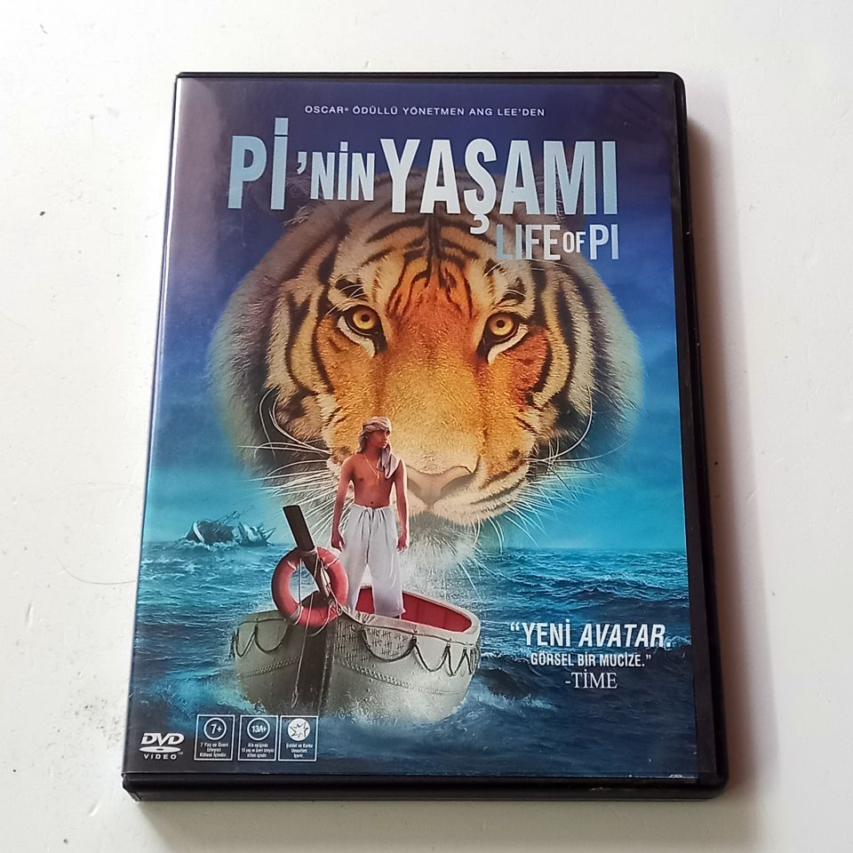 Pİ\'NİN YAŞAMI / LIFE OF PI - SURAJ SHARMA, IRRFAN KHAN, YÖN.: ANG LEE - DVD 2.EL