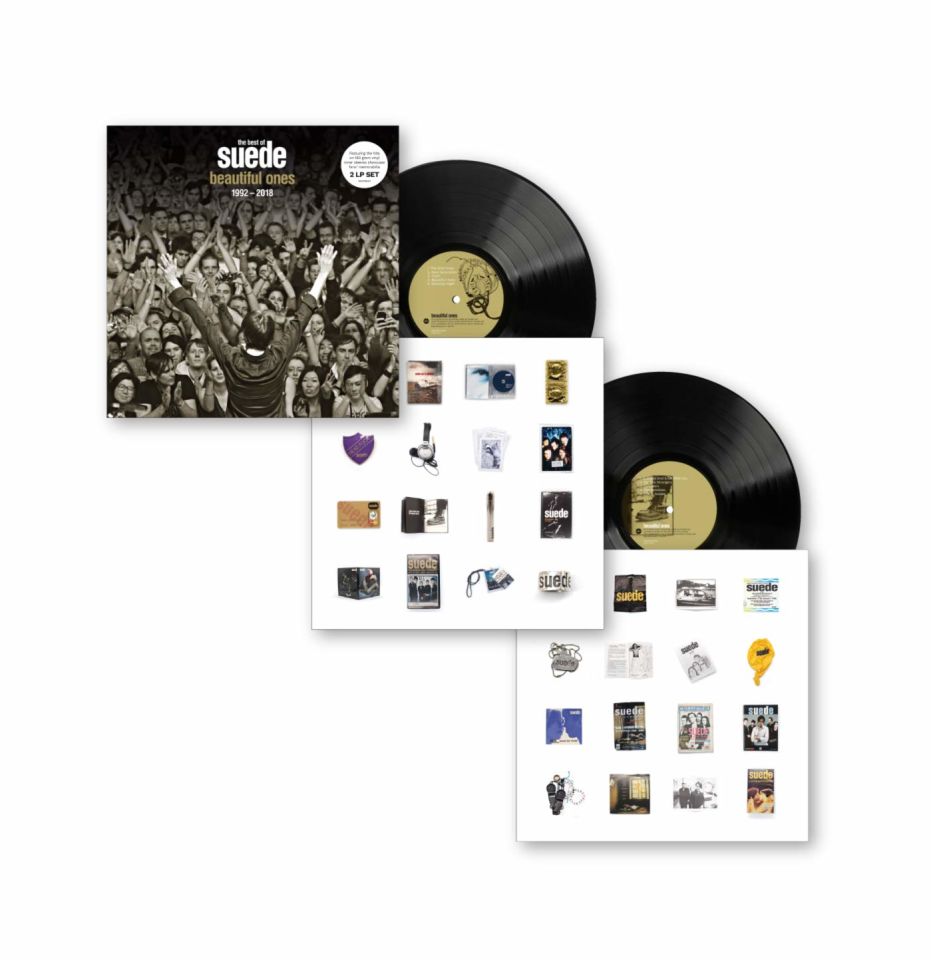 SUEDE - BEST OF SUEDE BEAUTIFUL ONES 1992-2018 (2020) - 2LP COMPILATION 180GR SIFIR PLAK