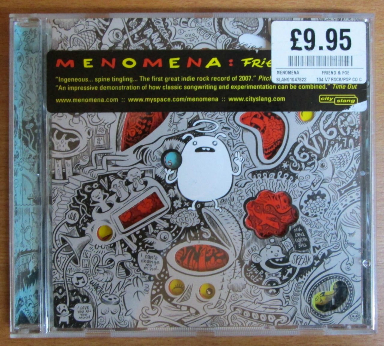 MENOMENA - FRIEND AND FOE - CD 2.EL
