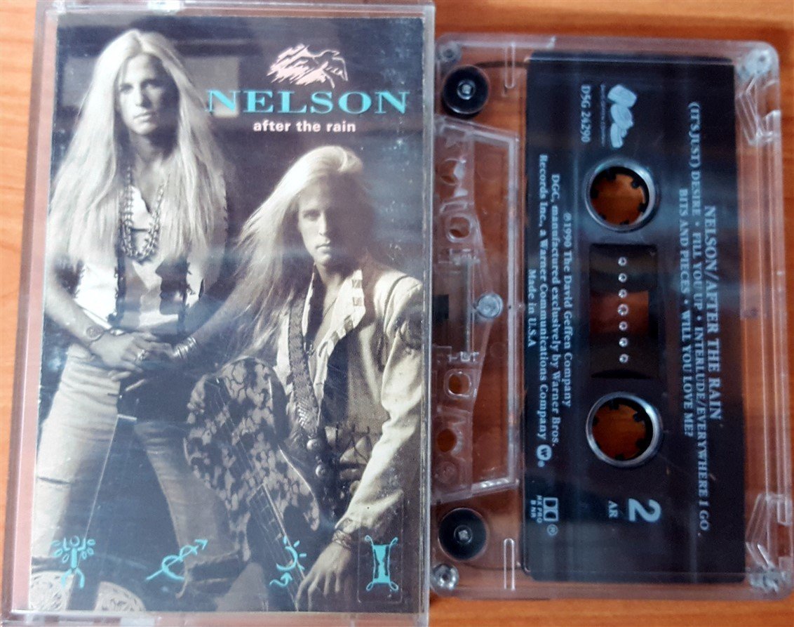 NELSON - AFTER THE RAIN CASSETTE MADE IN USA ''USED''