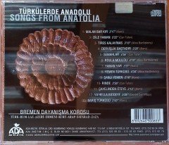 TÜRKÜLERDE ANADOLU / SONGS FROM ANATOLIA - BREMEN DAYANIŞMA KOROSU CD 2.EL